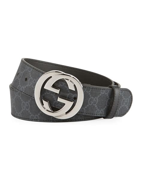 gucci supreme belt blue|gucci supreme belt bag size.